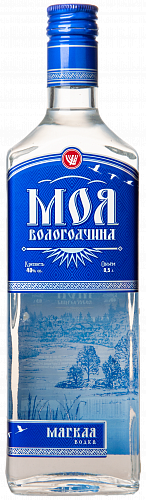 Водка "Моя Вологодчина Мягкая"